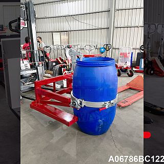 協牛 強牛牌藍色50加侖DTS客製黑蓋塑膠桶傾倒模組 a06786bc1229