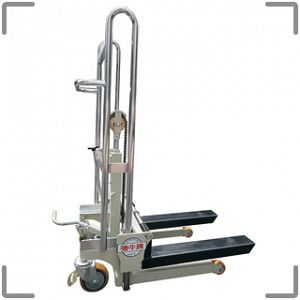 手動迷你堆高機 (牙叉式)