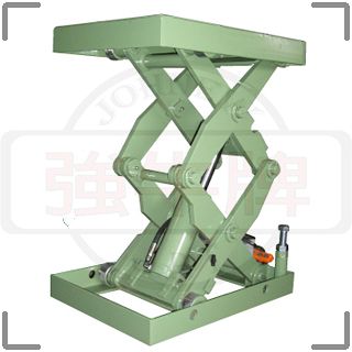 二段式油壓升降平台 (單缸輕荷型)