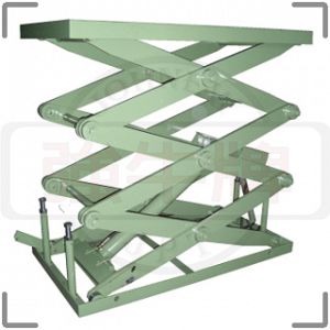 三段式油壓升降平台 (單缸輕荷型)
