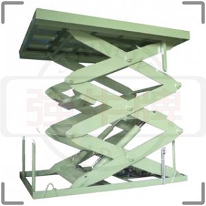 三段式油壓升降平台 (雙缸重荷型)