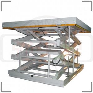 三段式油壓升降平台 (多缸高揚程)