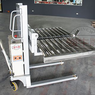 不鏽鋼(白鐵)滾筒油壓堆高機