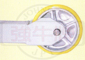 協牛企業強牛牌電動迷你堆高機6"高腳輪