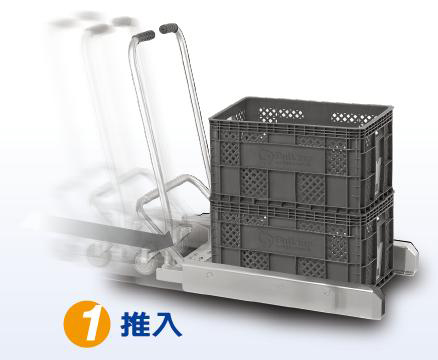 強牛牌協牛六格籃手推車