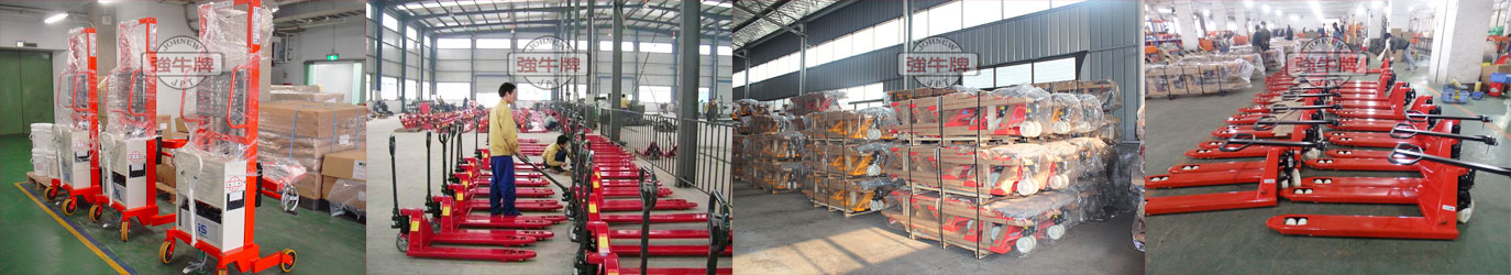協牛企業強牛牌堆高機拖板車